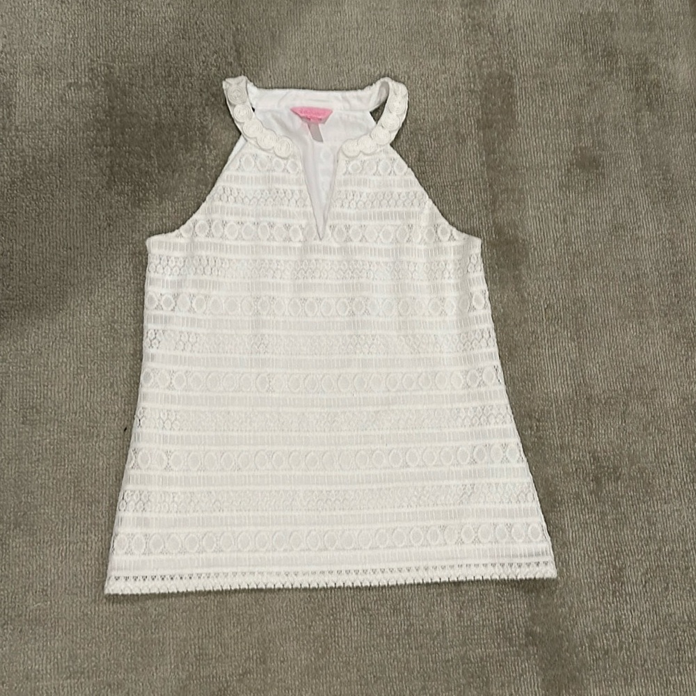 Lilly Pulitzer tank white medium